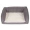 Orthopedische Hondenbank Grijs L 140 x B 80 x H 32 cm - Hondenbank Grijs (Maat XL)