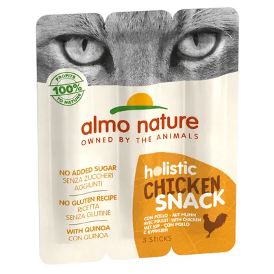 Almo Nature Holistic snack para gatos - 15 g Pollo