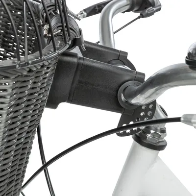 Cesto anteriore per bicicletta Trixie in polyrattan - L 41 x P 34 x H 44 cm
