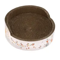 Griffoir Relax Édition d'hiver pour chat - Ø 39 x H 14,5 cm