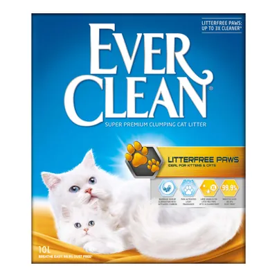Ever Clean® Litterfree Paws комкующийся наполнитель - 2 x 10 л