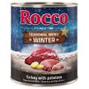 Edycja limitowana: Rocco Winter Menu, wołowina z indykiem i ziemniakami 6 x 800 g