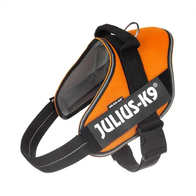 JULIUS-K9 IDC® POWAIR Harnais pour chien orange JULIUS-K9 IDC® POWAIR Harnais pour chien orange
