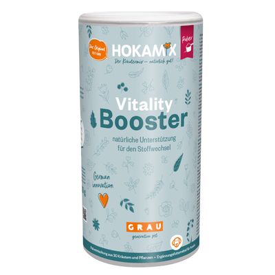 HOKAMIX 30 Classic, přírodní doplňkové krmivo pro psy. Kůže, srst, metabolismus. Směs cenných bylin, prášek. Vhodné pro BARF. Grau generation pet.
