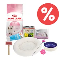 Kitten-Starterpaket 9-teilig - Set mit Royal Canin Trockenfutter