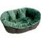 Husă de catifea verde pentru Ferplast Siesta Deluxe Coș (fără coș) Mărimea 4: L 64 x l 48 x î 25 cm