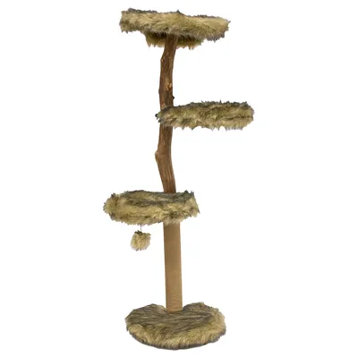 Karlie Shima Wall-Mounted Cat Tree - Natural  Karlie Shima Wall-Mounted Cat Tree - Natural