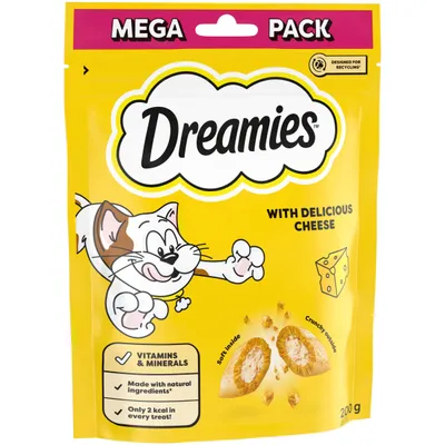 Big Pack Dreamies Cat Treats 200g - Turkey