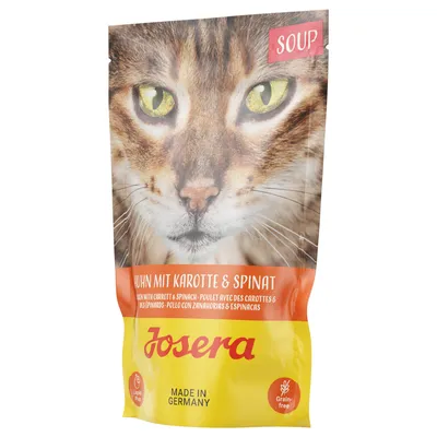 Josera Soup -  Chicken with Carrot & Spinach (16 x 70g)