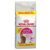 12kg Royal Canin Dry Cat Food - 10kg + 2kg Free! * - Savour Exigent (10kg + 2kg)
