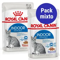Oferta: Royal Canin pack mixto salsa y gelatina 24 x 85 g - Indoor Sterilised en salsa y en gelatina