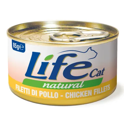 Lot économique Life Cat Natural Adulte 24 x 85 g - poulet