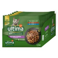 Ultima Cat Sterilized 48 x 85 g - Vită și ton