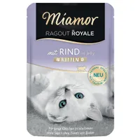 Miamor Ragout Royale Kitten in Jelly 22 x 100g - With Beef