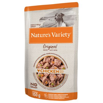 Megapack Nature's Variety Original Paté No Grain Mini 8 x 150 g Huhn