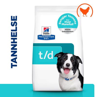 Hill's Prescription Diet t/d Dental Care med kylling
