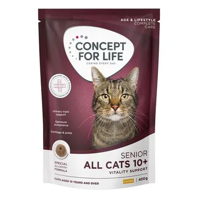 Concept for Life All Cats 10+ - Nytt 3 kg