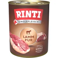 RINTI Single -säästöpakkaus 24 x 800 g - lammas