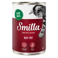 Smilla marhatál gazdaságos csomag 24 x 400 g - Marha & kacsa