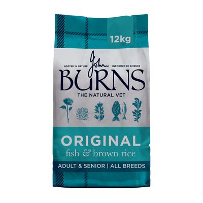 Burns Adult & Senior Original - Fish & Brown Rice 12kg