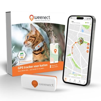 Weenect Pet GPS Tracker XS voor katten