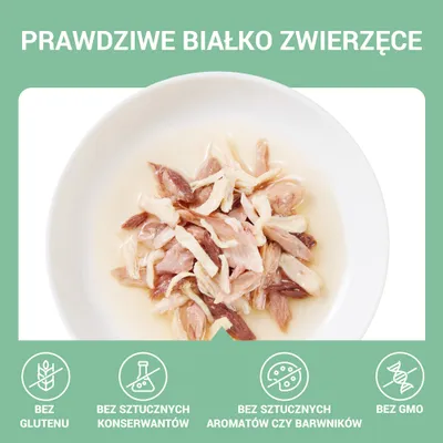 Schesir Complements w bulionie, 6 x 70 g - Pakiet mieszany (3 smaki)