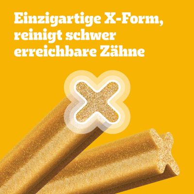 Zahnpflege Snack: Pedigree Dentastix für mittelgroße Hunde (10-25 kg) -  5 Stück (128 g)