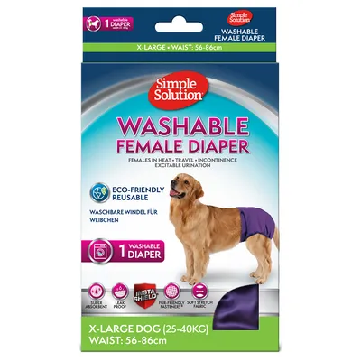 Pannolini lavabili Simple Solution per cani femmina - Tg. XL, 1 pz