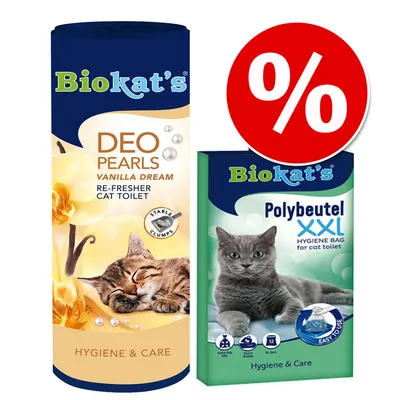 Varčni set: Biokat´s Deo Pearls + Biokat's Polybeutel vrečke - Sanjska vanilija 700 g + 12 vrečk Varčni set: Biokat´s Deo Pearls + Biokat's Polybeutel vrečke - Sanjska vanilija 700 g + 12 vrečk