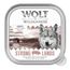Wolf of Wilderness Adult 6 x 150 g Kuipjes Hondenvoer Strong Lands - Varken