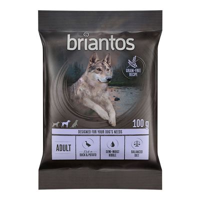 Briantos Adult Ente & Kartoffel - GETREIDEFREIE Rezeptur 100 g JETZT TESTEN!