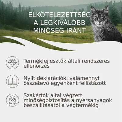 ELKÖTELEZETTSÉG A LEGKIVÁLÓBB MINŐSÉG IRÁNT. Termékfejlesztők általi rendszeres ellenőrzés, nyílt deklarációk, szakértők által végzett minőségbiztosítás.