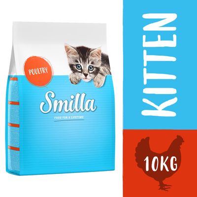 Smilla Kitten Fjerkræ 10 kg