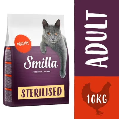 Smilla Adult Sterilised, fjerkræ - 10 kg