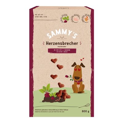 Sammy's Herzensbrecher kutyasnack 3 x 800 g