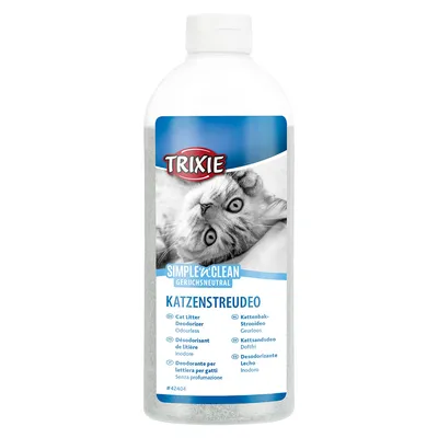 TRIXIE Simple'n'Clean дезодорант за котешка тоалетна с активен въглен - 750 g