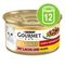 Gourmet Gold Bitar i sås 12 x 85 g Blandpack kyckling & lever, lax & kyckling (24 x 85 g)