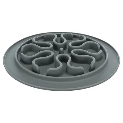 Trixie Slow Feed Foot Mat - Silicone - 24cm diameter
