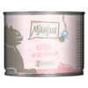 MjAMjAM Kitten 6 x 200 g umido gatto Pollo & Olio di Salmone