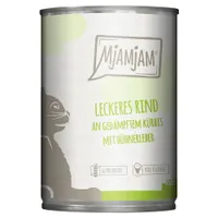 MjAMjAM 6 x 400 g - délicieux bœuf & potiron cuit à la vapeur