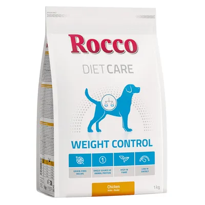 Rocco Diet Care Weight Control Huhn Trockenfutter - Sparpaket 5 x 1 kg