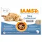 36 + 12 gratis! 48 x 85 g IAMS Advanced Nutrition Adult Sea Mix in Sauce