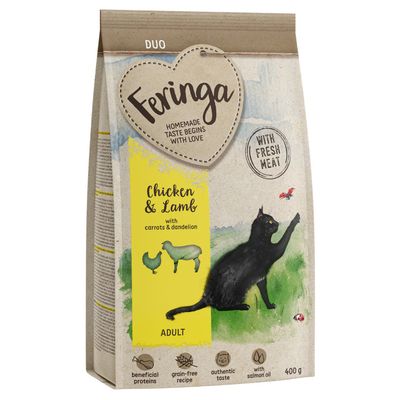 Feringa Adult Duo poulet, agneau pour chat 400 g