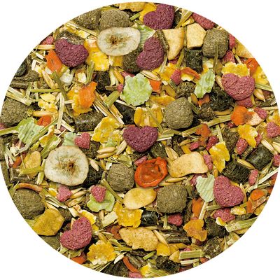 Vitakraft LIFE Power Hauptfutter für Zwergkaninchen, Made in Germany, mit Dental Care, Easy Digestion, Immune Active, ohne Zuckerzusatz, Vitamine und Mineralien.