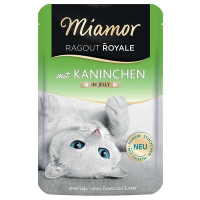 Miamor Ragoût Royal en gelée 22 x 100 g pour chat lapin