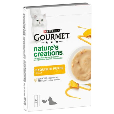 Gourmet Nature's Creations Snack 5 x 10 g Pollo y calabaza