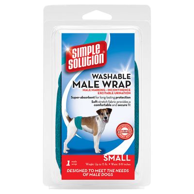 Simple Solution waschbare Rüdenbinde Größe S (mit englischer Verpackung)