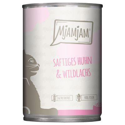 MjAMjAM 6 x 400 g kuřecí a divoký losos