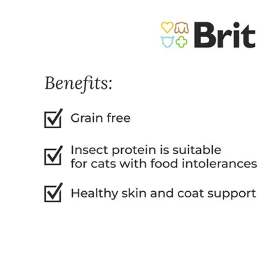 Brit Care Cat Snack Superfruits & Insects - 100g