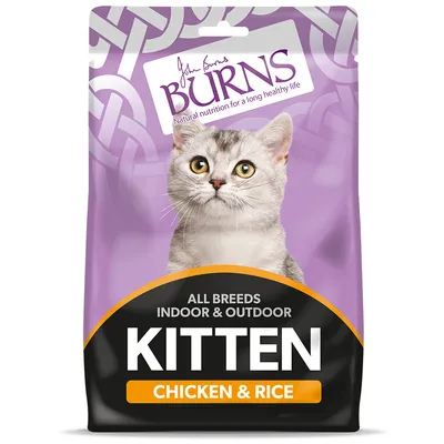Burns Kitten Chicken & Rice - Multibuy: 2 x 1.5kg Burns Kitten Chicken & Rice - Multibuy: 2 x 1.5kg